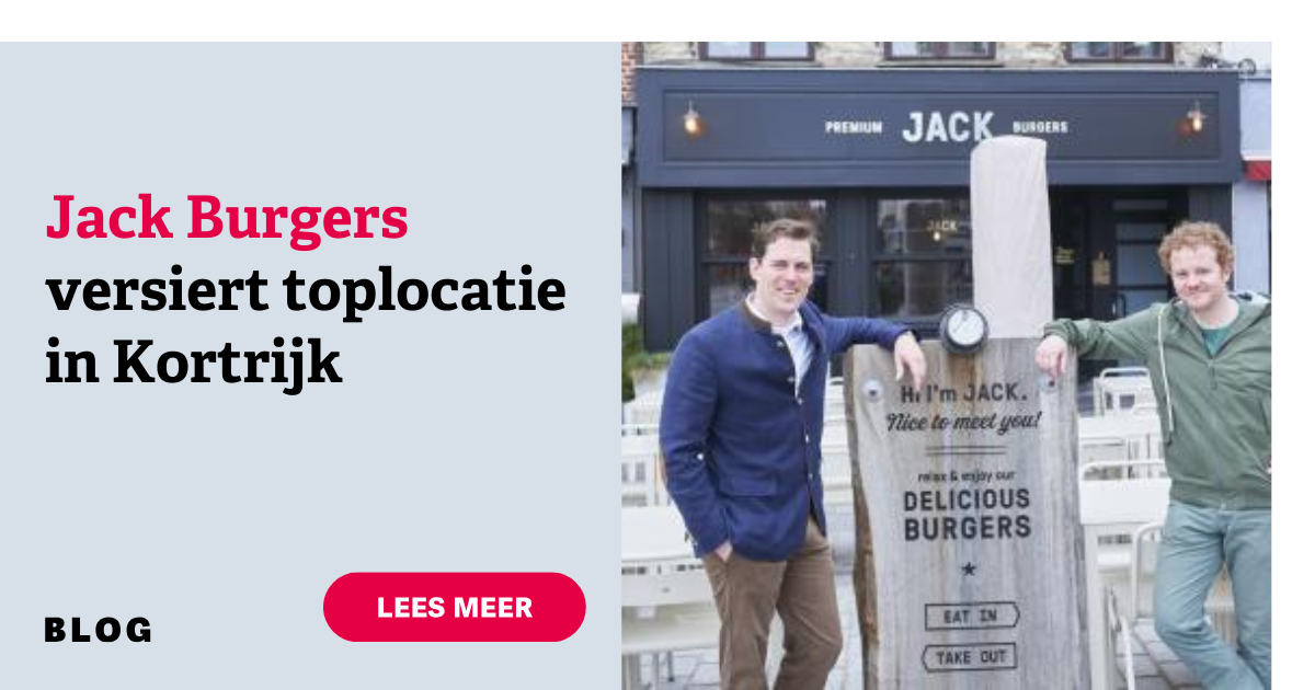 Jack Burgers versiert toplocatie in Kortrijk Dewaele
